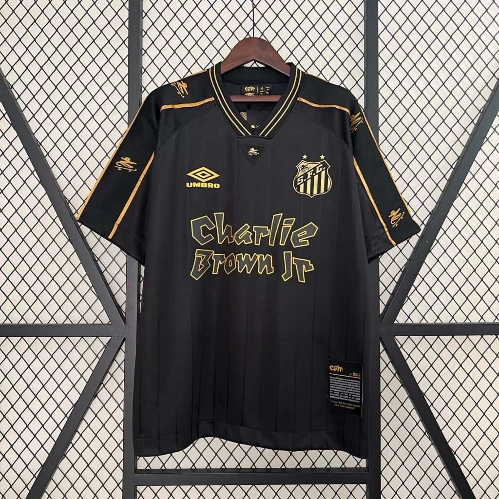 Camisa Santos Charlie Brown JR — Versão Jogador
