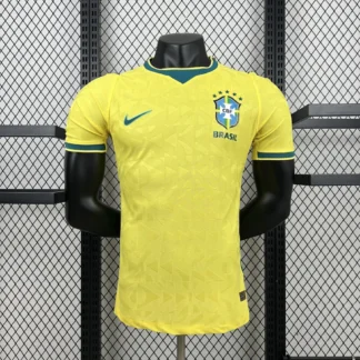 Camisa Brasil I 2026 Amarela — Versão Jogador