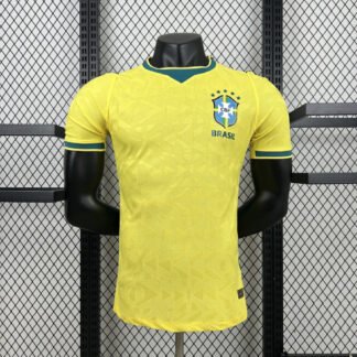 Camisa Brasil I 2026 Amarela — Versão Jogador