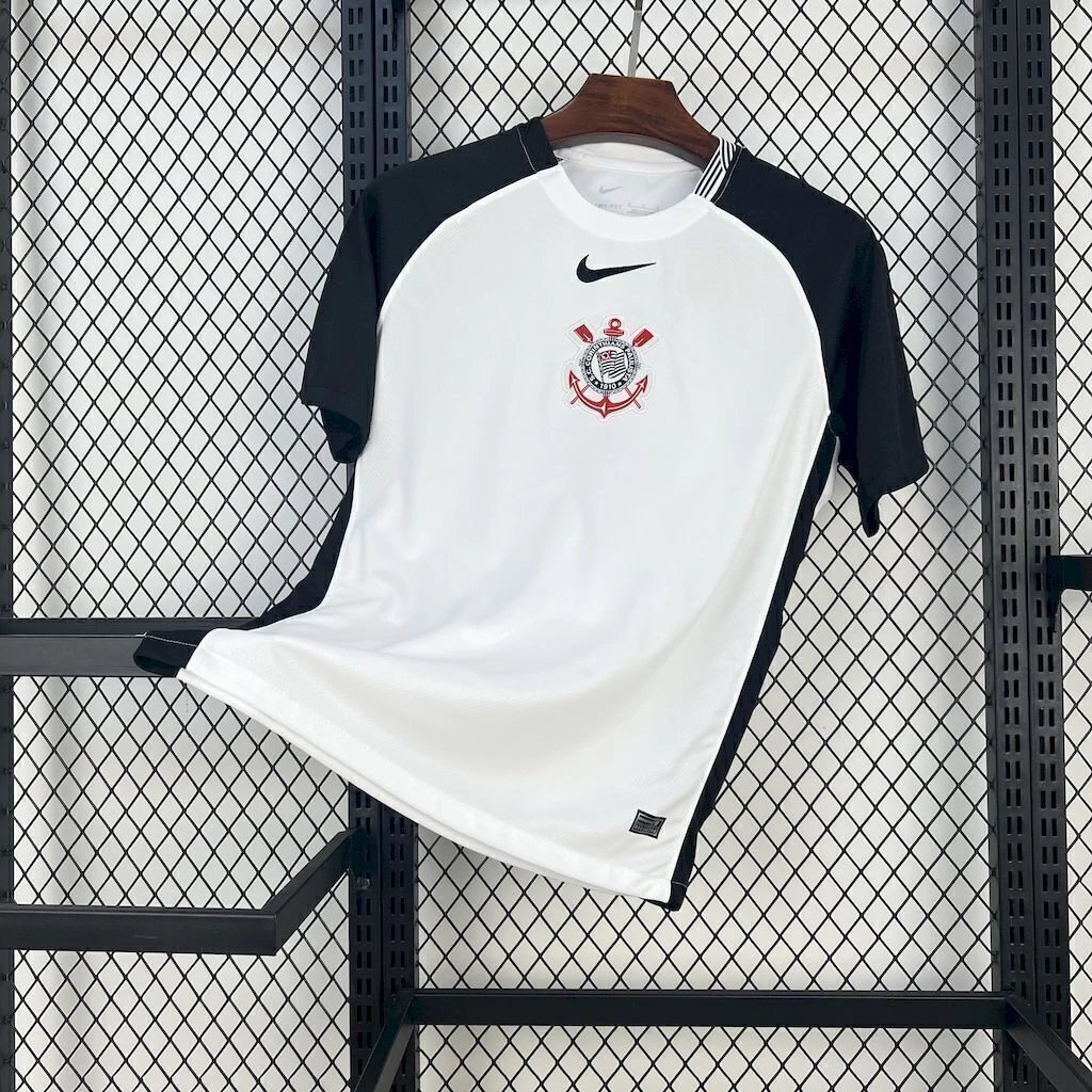 Camisa Corinthians I 2025/26 — Versão Torcedor