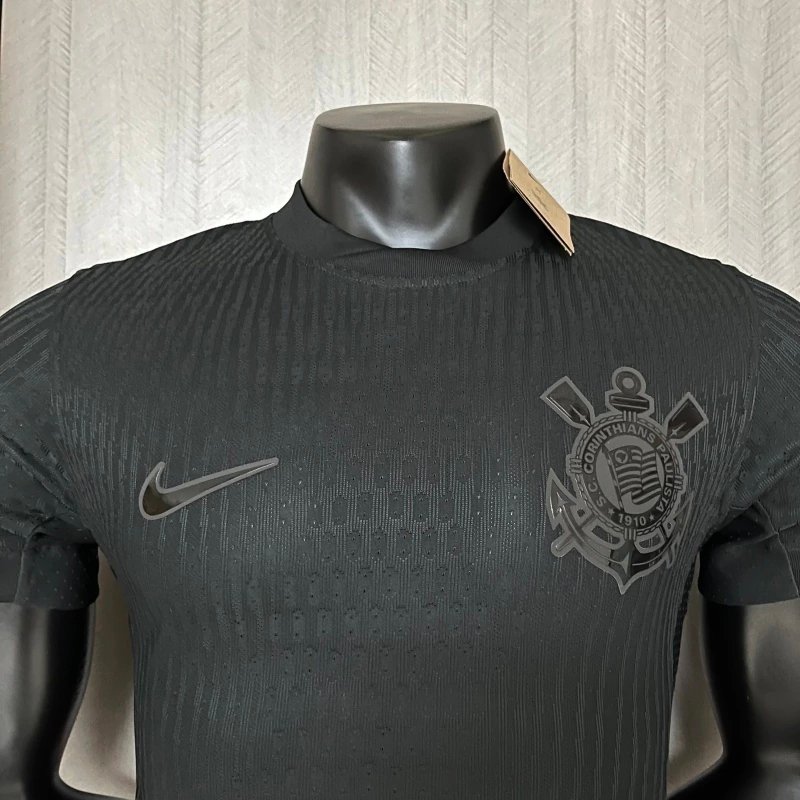 Camisa Corinthians II 2024/25 All Black — Versão Jogador