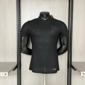 Camisa Corinthians II 2024/25 All Black — Versão Jogador