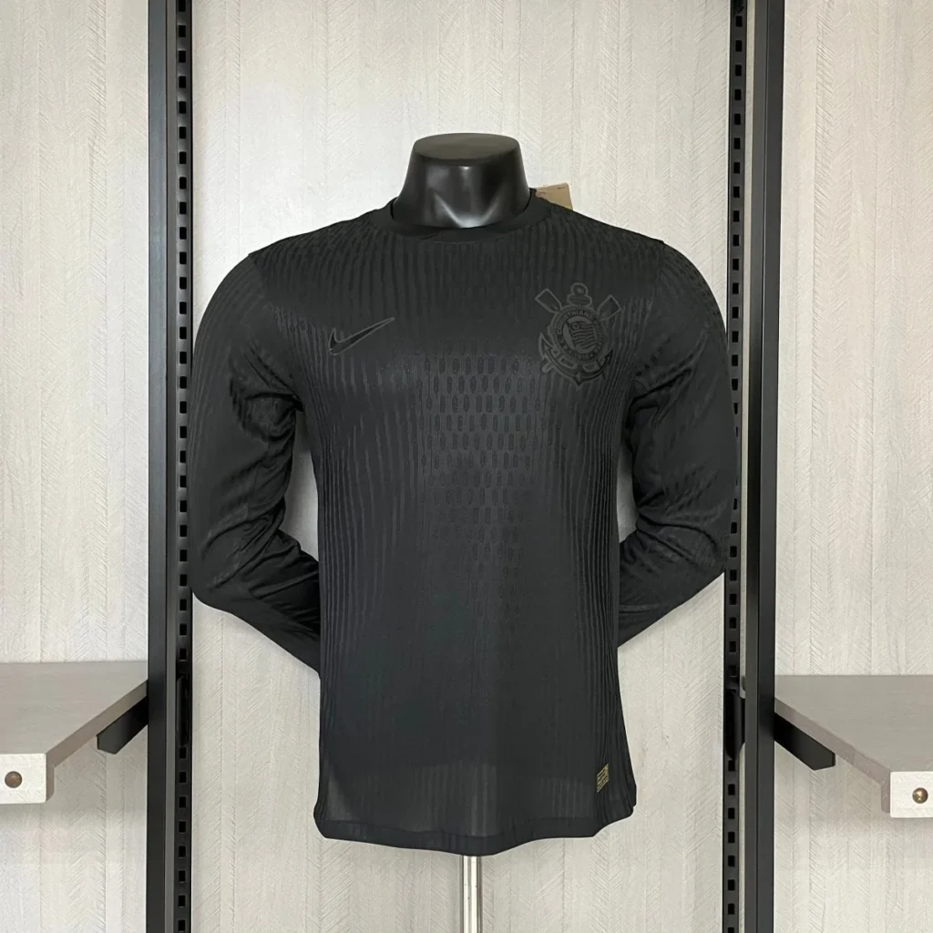 Camisa Corinthians II 2024/25 Manga Longa — Versão Jogador
