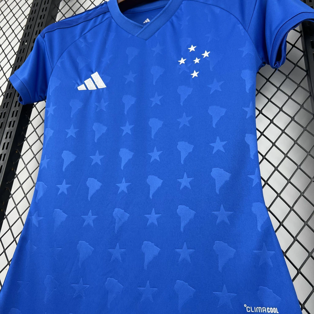 Camisa Cruzeiro I 2026/27 Feminina — Versão Torcedor