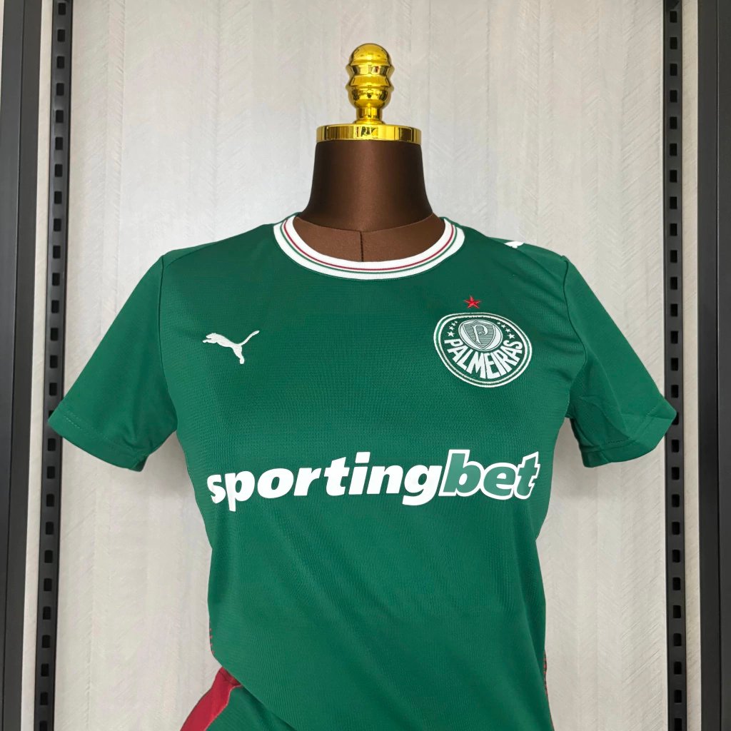 Camisa Palmeiras I 2026/27 Feminina — Versão Torcedor