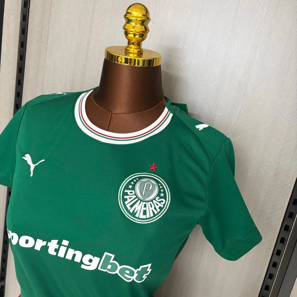 Camisa Palmeiras I 2026/27 Feminina — Versão Torcedor