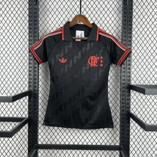 Camisa Flamengo Lifestyle Preta - 25/26 Feminina
