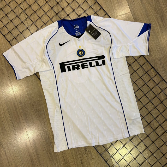 Camisa Inter de Milão Retrô 2004/05 Branca