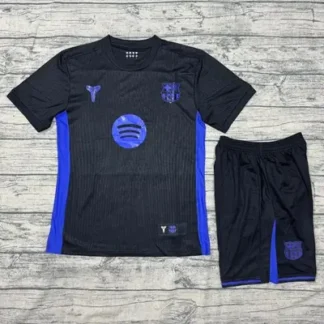 Kit Infantil Barcelona Preto E Azul