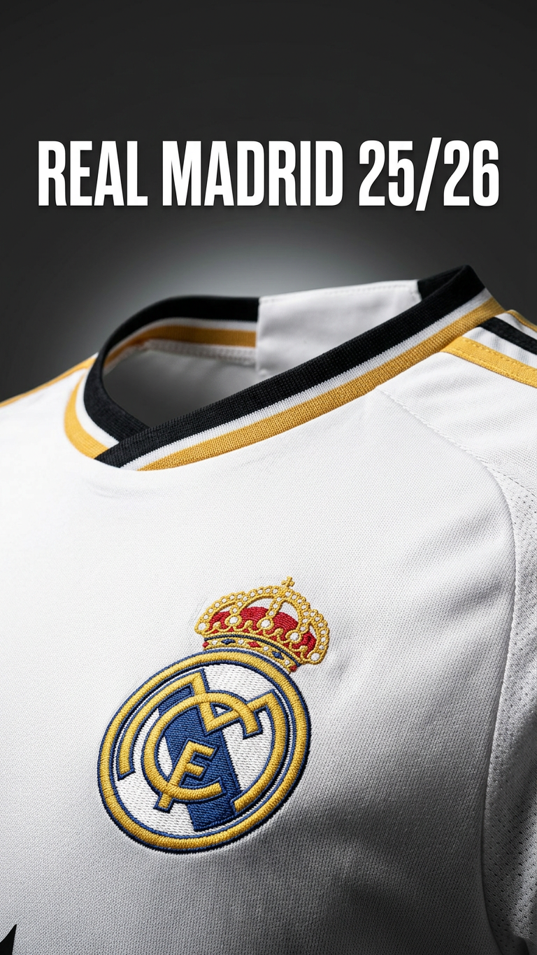Camisa Real Madrid I 2025/26 - Versão Torcedor - Imagem 2