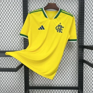 Camisa Flamengo 2025/26 Pre Jogo Amarela