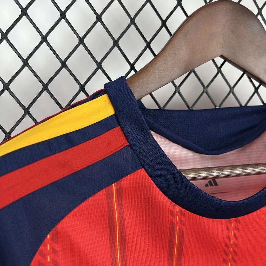Camisa Espanha I 2026 (2 ESTRELAS) Feminina — Versão Torcedor