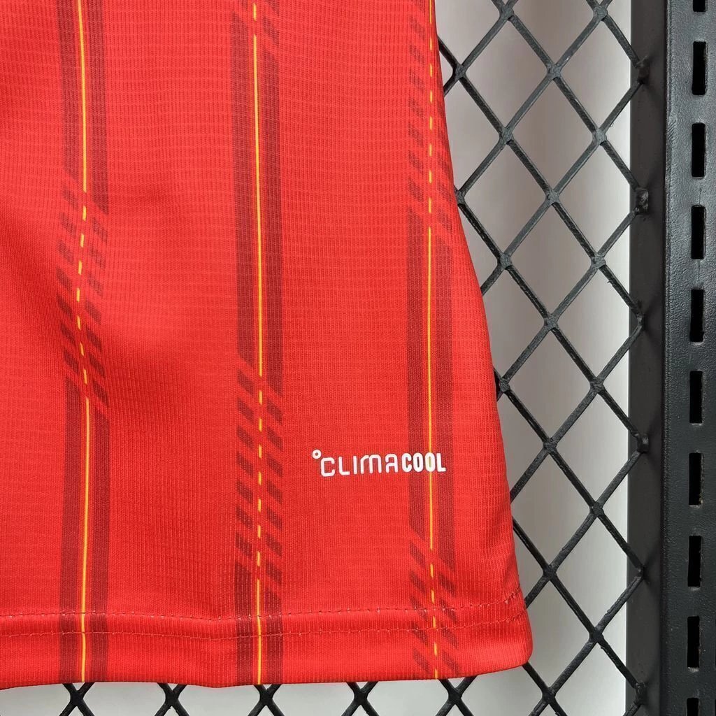 Camisa Espanha I 2026 (2 ESTRELAS) Feminina — Versão Torcedor
